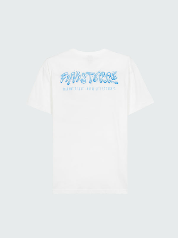 finisterre Men's Splash T-Shirt White