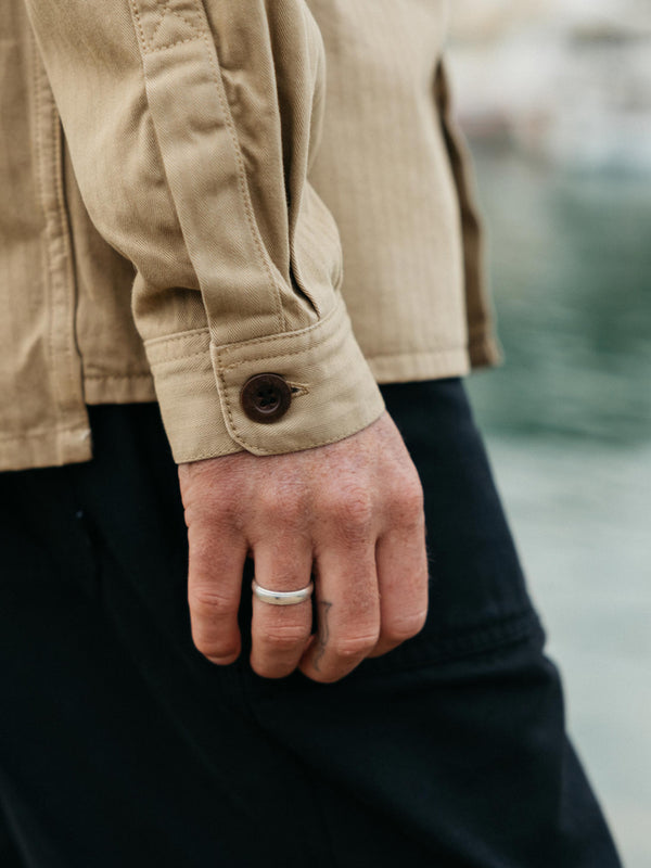 Finisterre Men's Tonkin Work Shirt Flint