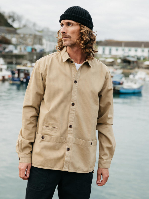 finisterre Men's Tonkin Work Shirt Flint