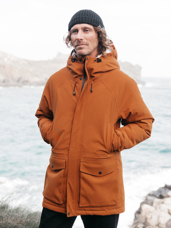 finisterre Men's Vellus Parka Jacket Sable