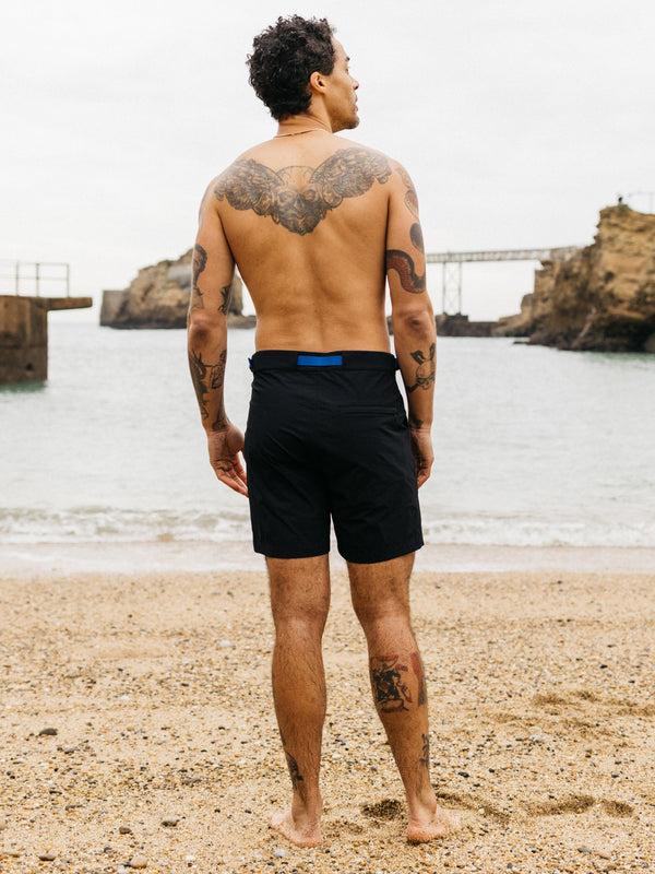 Finisterre Men's Walker Hybrid Short Dark Navy