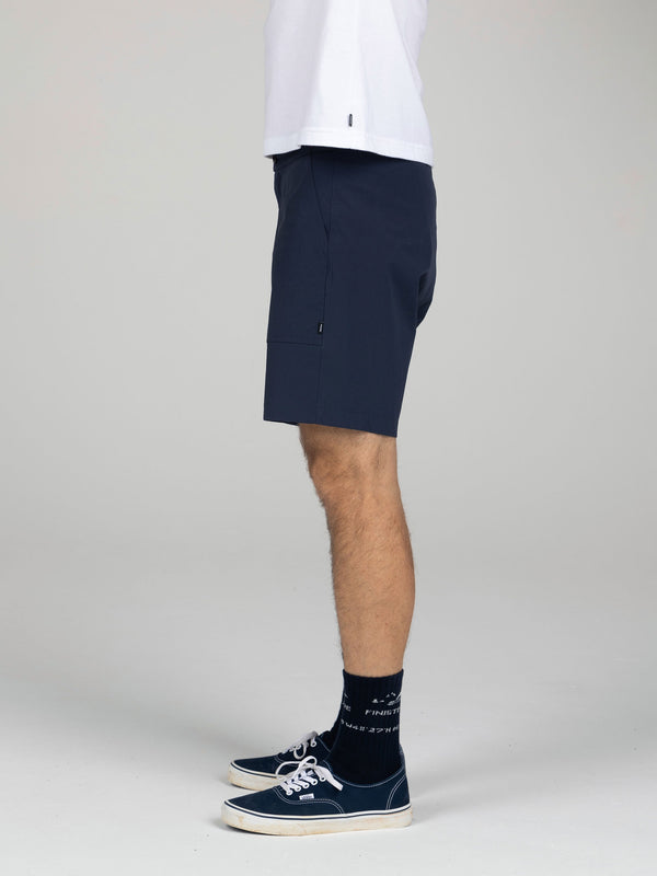 Finisterre Men's Walker Hybrid Short Navy