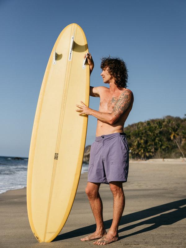 finisterre Men's Walker Hybrid Short Violet Sky