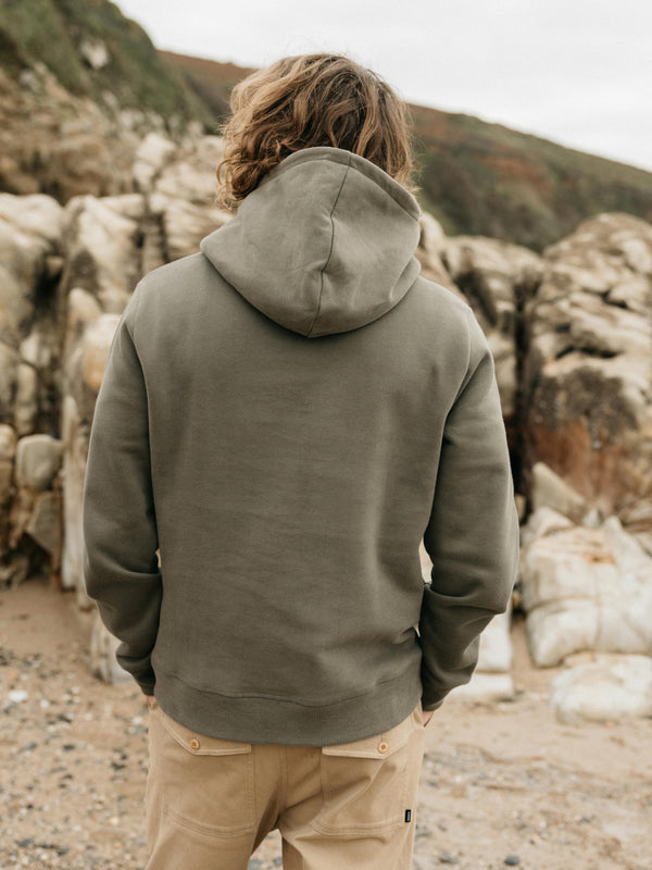 Finisterre Men's Zawn Hoodie Olive