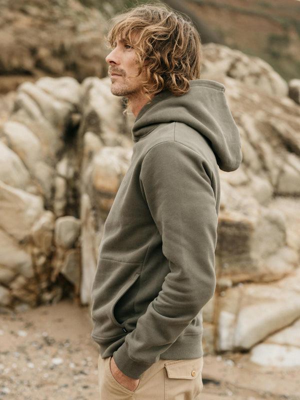 Finisterre Men's Zawn Hoodie Olive
