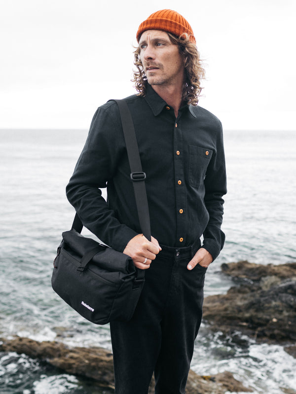 finisterre Nautilus Crossbody Bag Black