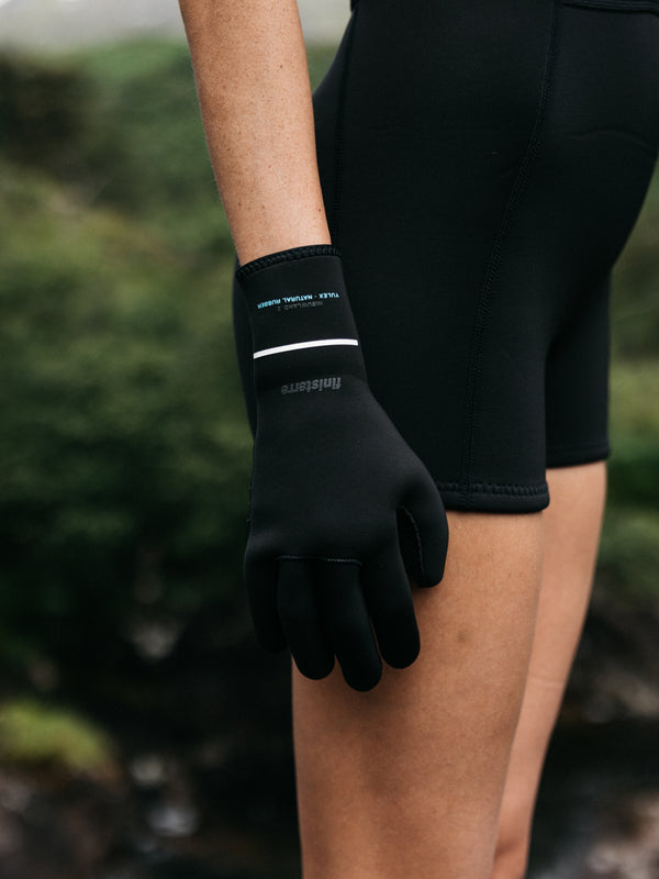 Finisterre Nieuwland 2mm Yulex® Gloves Black