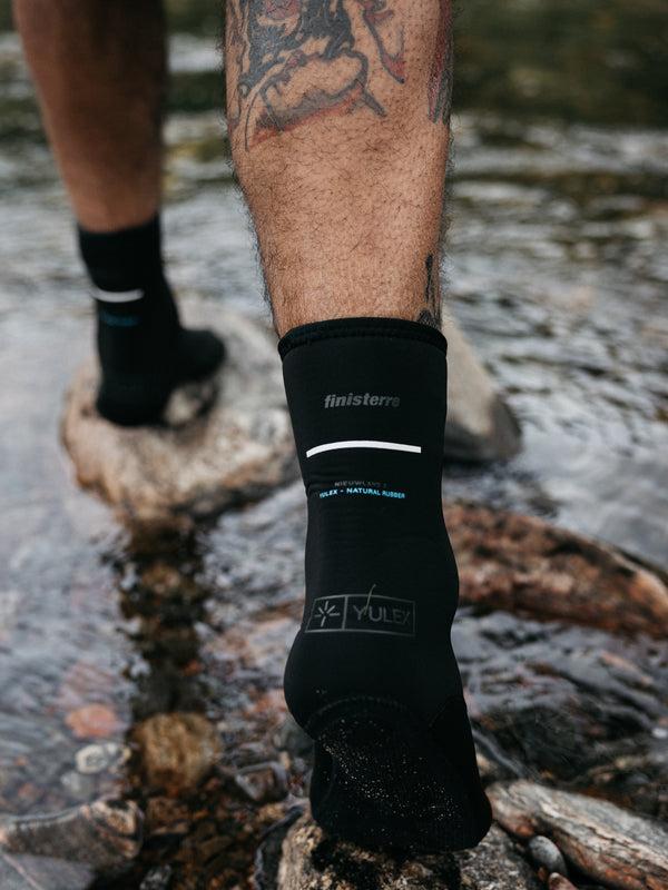 Finisterre Nieuwland 3mm Yulex® Swim Sock Black