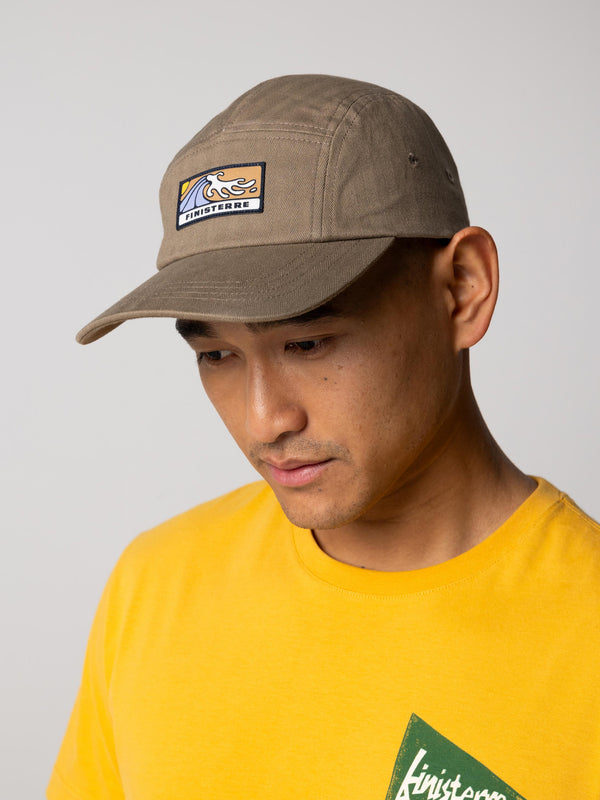 Finisterre Tonkin Wild Wave Patch Cap Woodsmoke