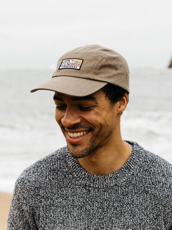 finisterre Tonkin Wild Wave Patch Cap Woodsmoke