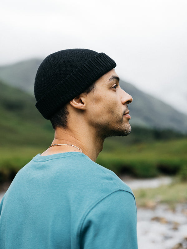 Finisterre Watchcap Beanie Black