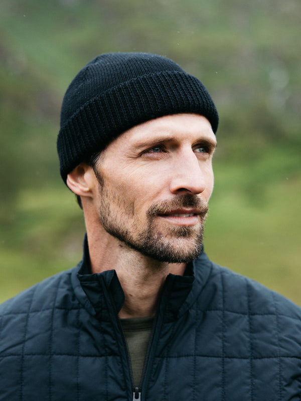 Finisterre Watchcap Beanie Black