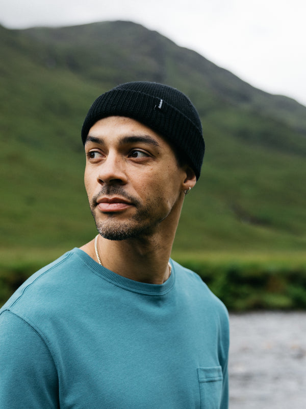 finisterre Watchcap Beanie Black