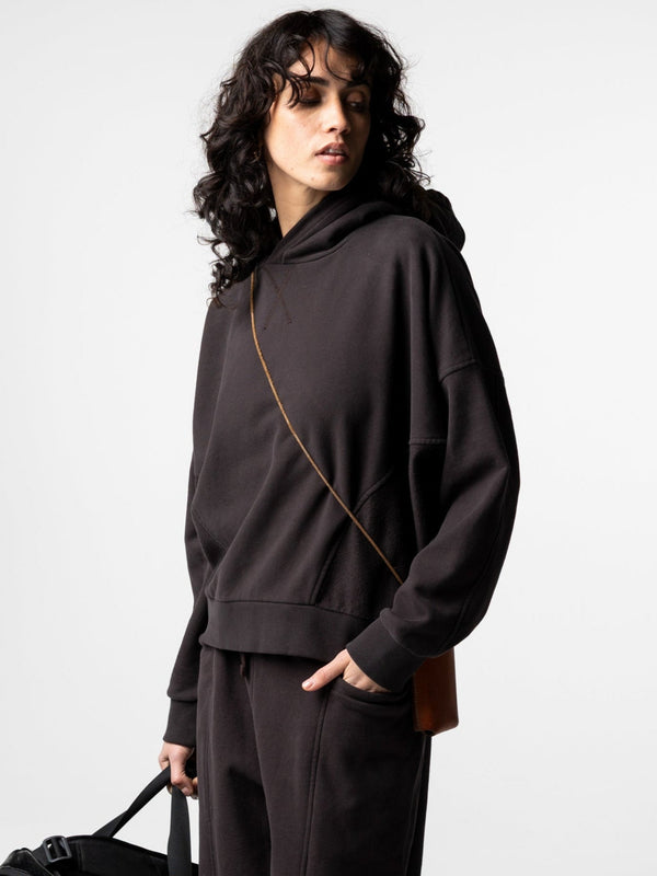 finisterre Women's Awen Hoodie Burnt Umber