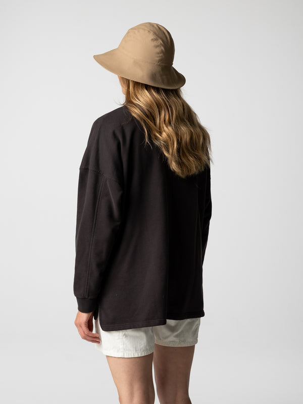 Finisterre Women's Awen Sweatshirt Burnt Umber