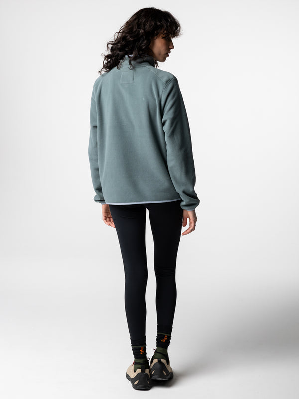 Finisterre Women's Axiom 1/4 Snap Fleece Deep Sea