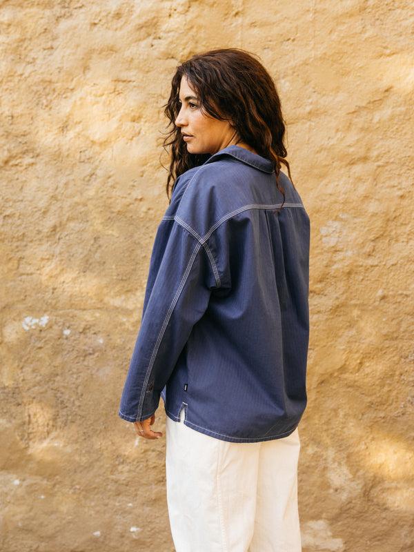 Finisterre Women's Croft Smock Midnight