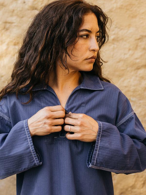 Finisterre Women's Croft Smock Midnight