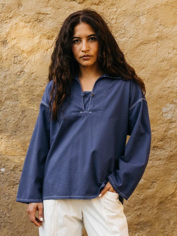 finisterre Women's Croft Smock Midnight