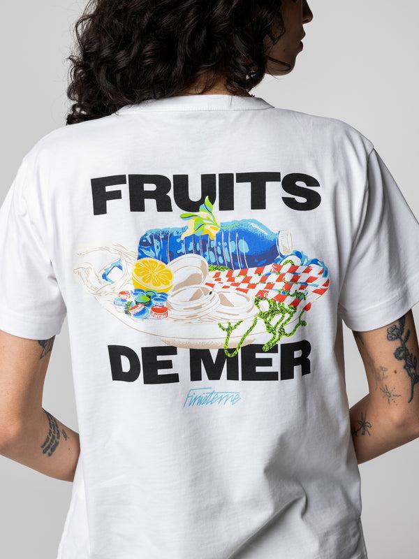 Finisterre Women's Fruits De Mer T-Shirt White