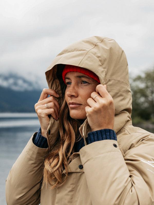 finisterre Women's Isla Waterproof Jacket Flint