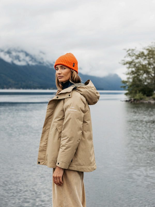 finisterre Women's Isla Waterproof Jacket Flint
