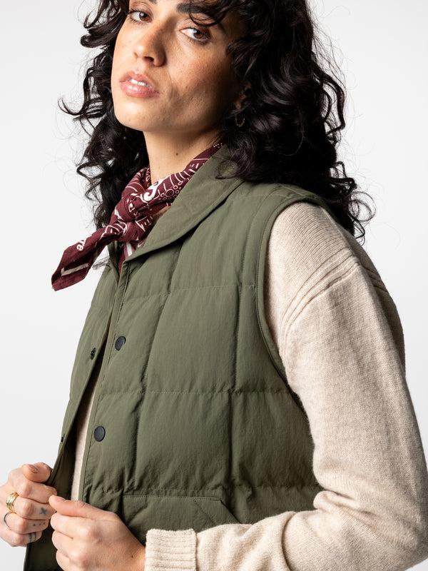 Finisterre Women's Lapwing Insulated Gilet Olive