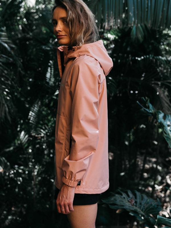 Finisterre Women's Rainbird Waterproof Jacket Clay