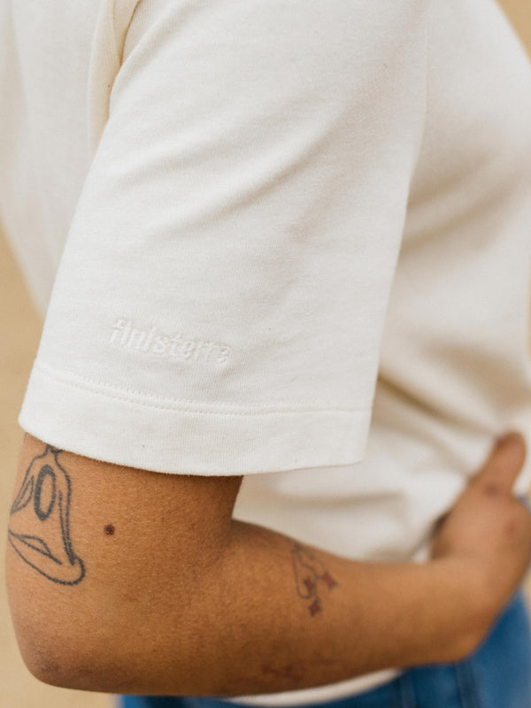 Finisterre Women's Recycled Orca T-Shirt Ecru