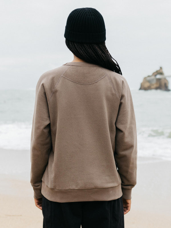 Finisterre Women's Serpentine Sweatshirt Woodsmoke