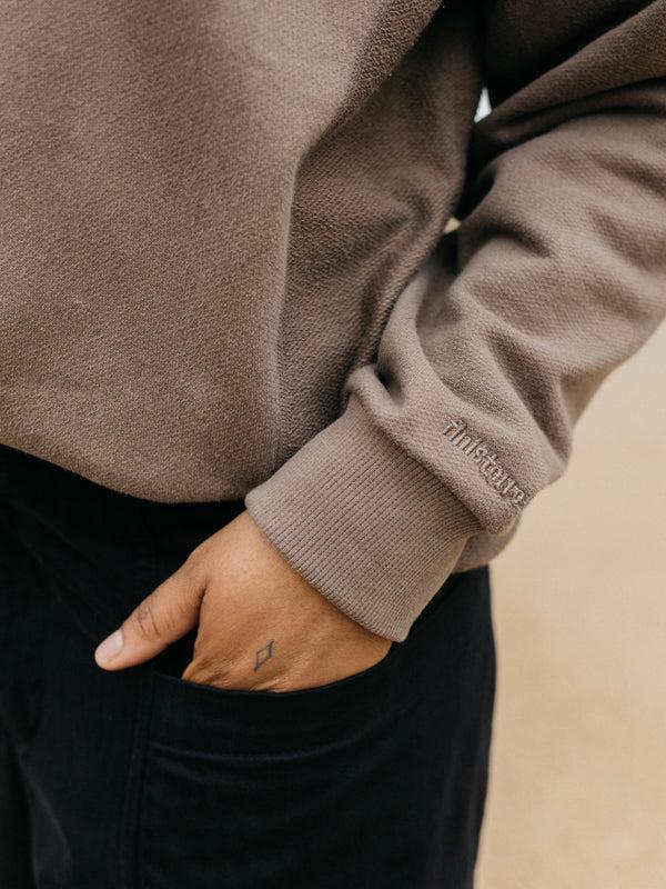 Finisterre Women's Serpentine Sweatshirt Woodsmoke