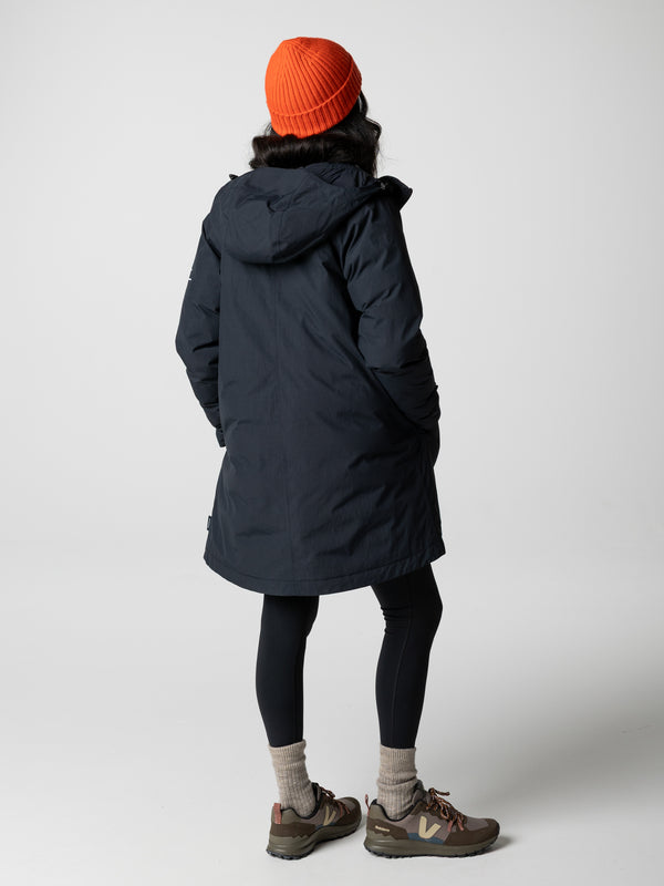 Finisterre Women's Skye Waterproof Parka Black