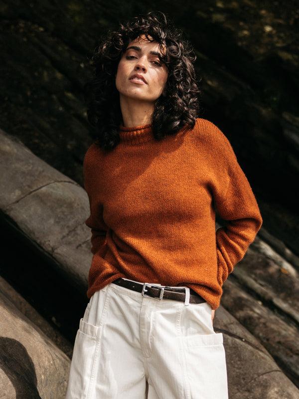 finisterre Women's Taran Jumper Copper