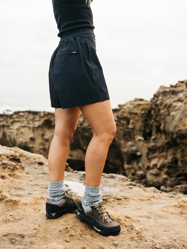 finisterre Women's Walker Hybrid Short Dark Navy