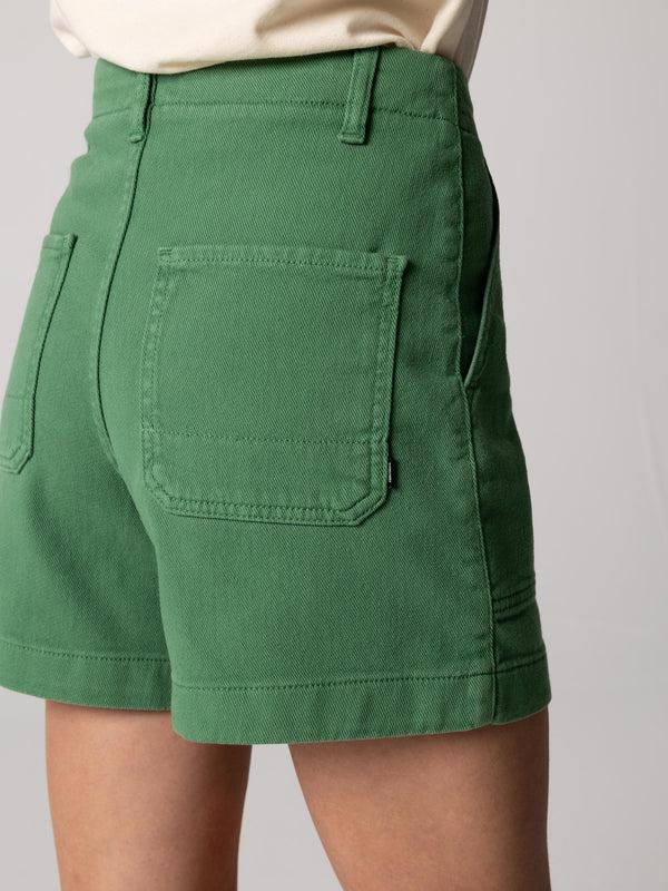 Finisterre Women's Yarrel Canvas Short Samphire