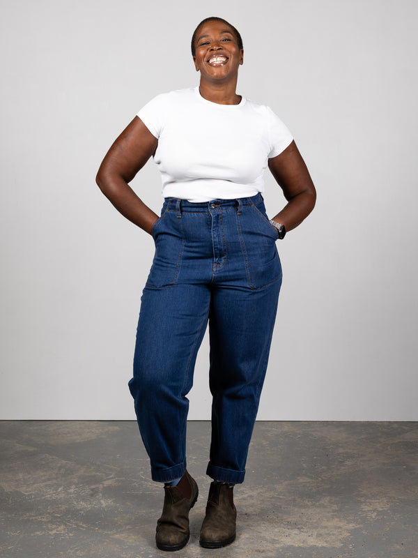 Finisterre Women's Yarrel Jean Retro Indigo