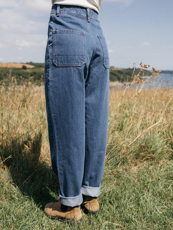 Finisterre Women's Yarrel Jean Washed Retro Indigo