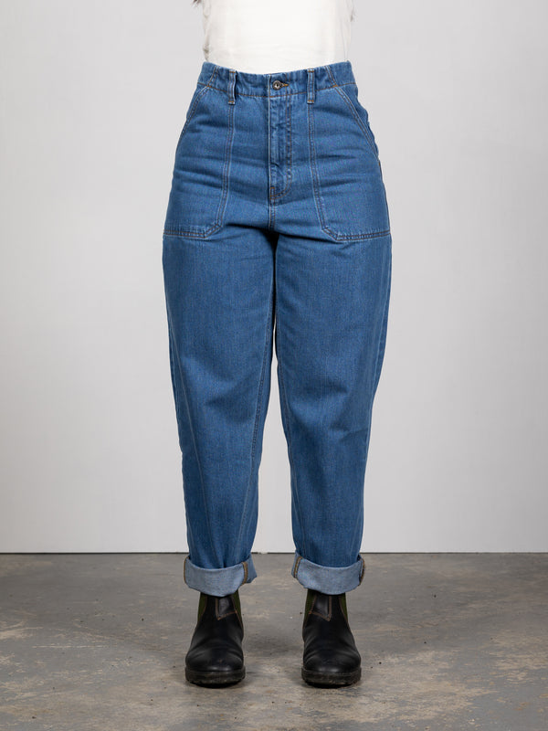 Finisterre Women's Yarrel Jean Washed Retro Indigo