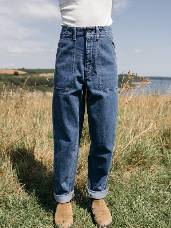 finisterre Women's Yarrel Jean Washed Retro Indigo