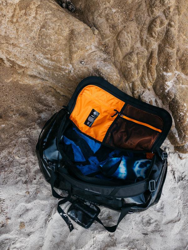 Finisterre Gregory + Finisterre Alpaca Duffle 60L Onyx Black