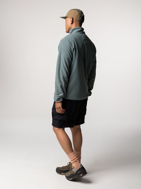 Finisterre Men's Axiom 1/4 Snap Fleece Deep Sea/Deep Blue