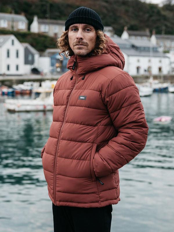Finisterre Men's Nebulas Insulated Jacket Dark Rosewood