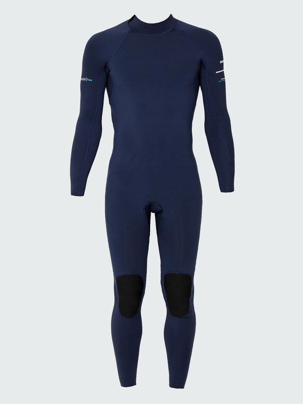 finisterre Men's Nieuwland 3/2mm Yulex® Back Zip Wetsuit Ink / Manuka