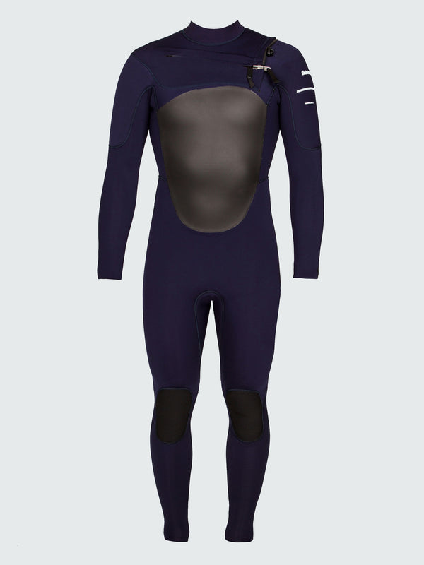 finisterre Men's Nieuwland 3.5/2.5mm Yulex® Chest Zip Wetsuit Ink