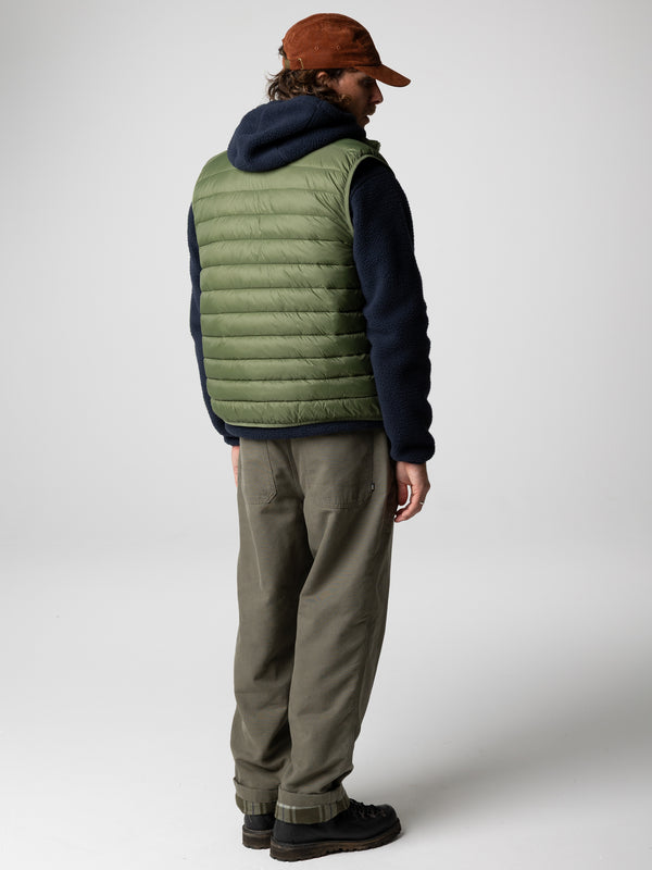 Finisterre Men's Nimbus Insulated Gilet Deep Seagrass