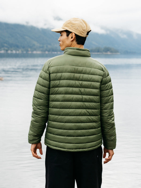 Finisterre Men's Nimbus Insulated Jacket Deep Seagrass