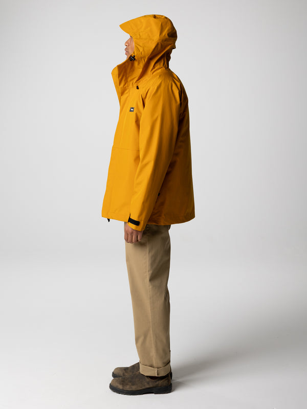 Finisterre Men's Skybird Waterproof Jacket Buckwheat