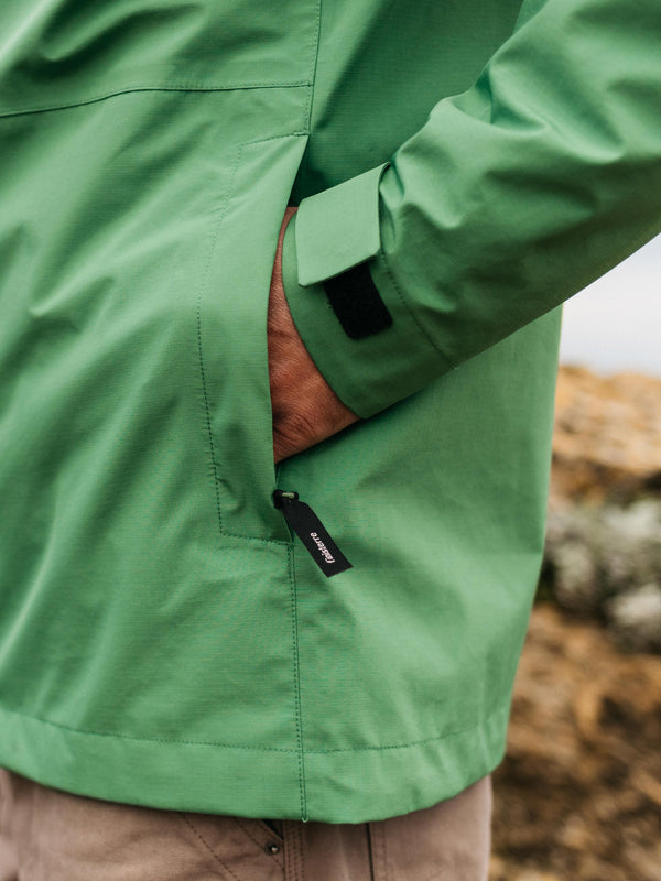 Finisterre Men's Skybird Waterproof Jacket Samphire