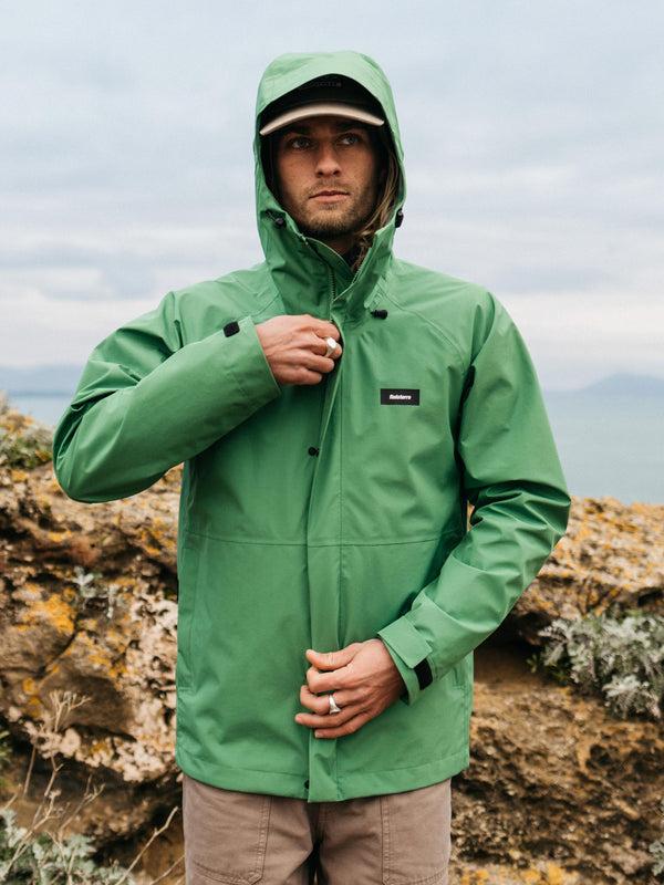 finisterre Men's Skybird Waterproof Jacket Samphire