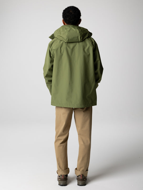 Finisterre Men's Skybird Waterproof Jacket Seagrass